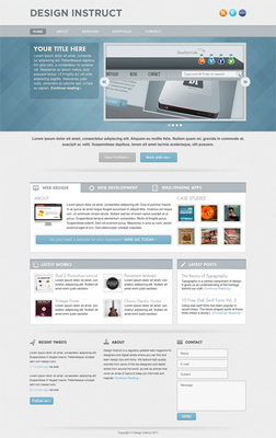 最新Photoshop網頁設計案例教程 從創意到實現